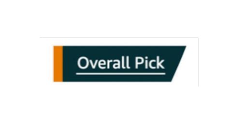 amazon overall pick|amazon overall pick badge.